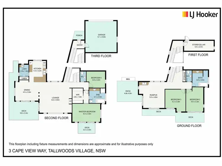 Sixth view of Homely house listing, 3 Cape View Way, Tallwoods Village NSW 2430