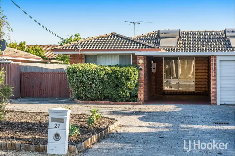 Main view of Homely villa listing, 27 Eudanda Place, Cannington WA 6107