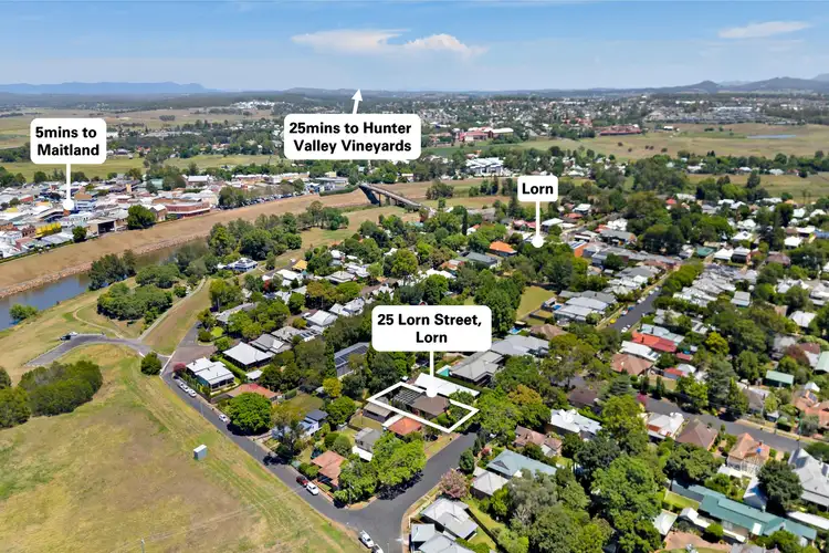 Second view of Homely house listing, 25 Lorn Street, Lorn NSW 2320