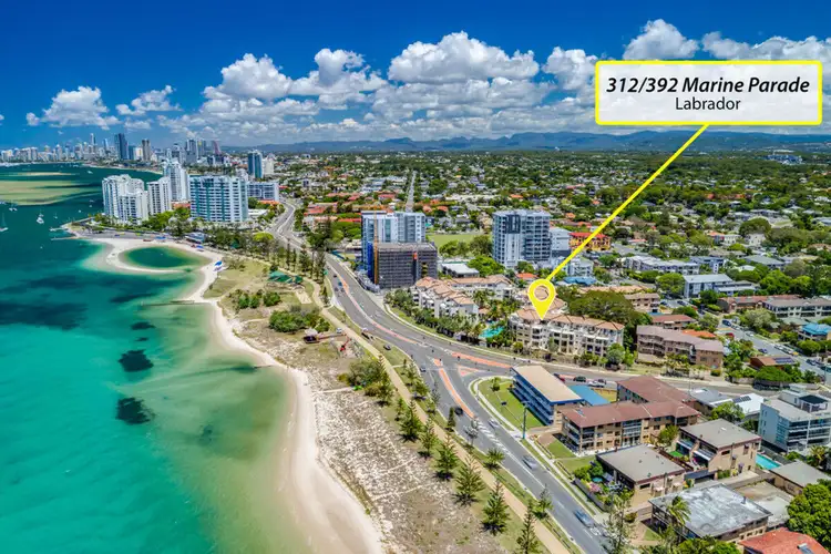 Main view of Homely apartment listing, 312/392 Marine Parade, Labrador QLD 4215