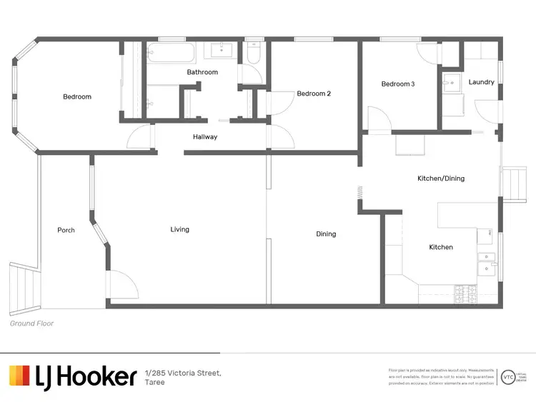 Fourth view of Homely unit listing, 1/285 Victoria Street, Taree NSW 2430