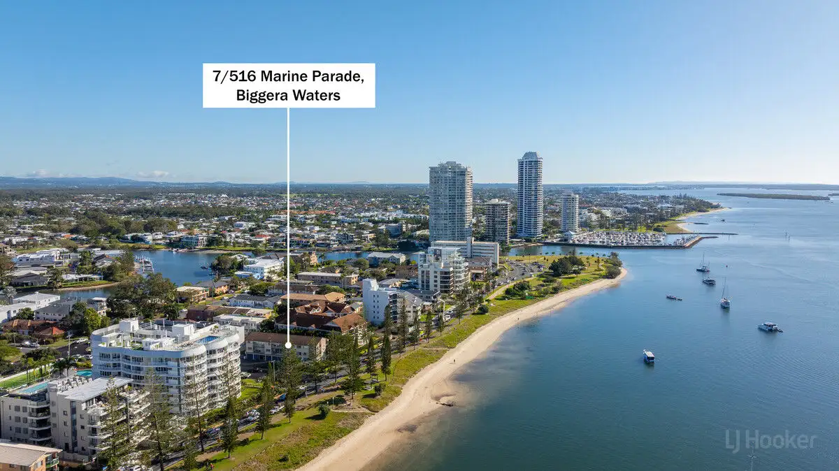 Main view of Homely unit listing, 7/516 Marine Parade, Biggera Waters QLD 4216