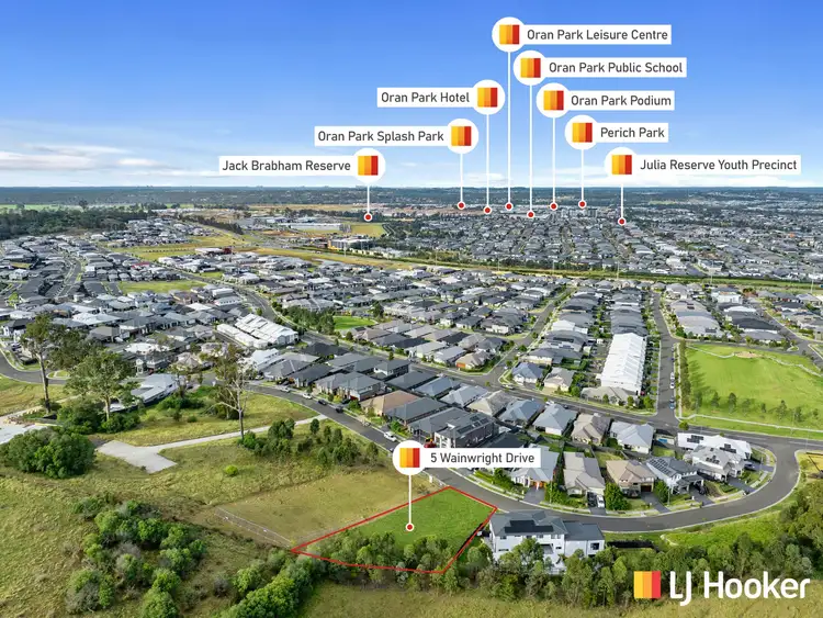 Third view of Homely land listing, 5 WAINWRIGHT DRIVE, Cobbitty NSW 2570