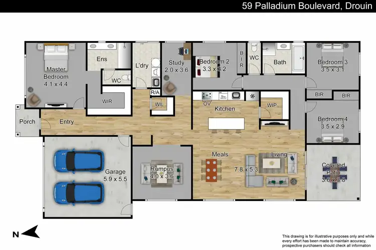 Second view of Homely house listing, 59 Palladium Boulevard, Drouin VIC 3818