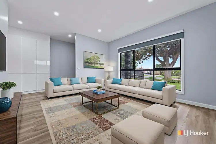 Second view of Homely townhouse listing, 1/17 Harmer Road, Hallam VIC 3803
