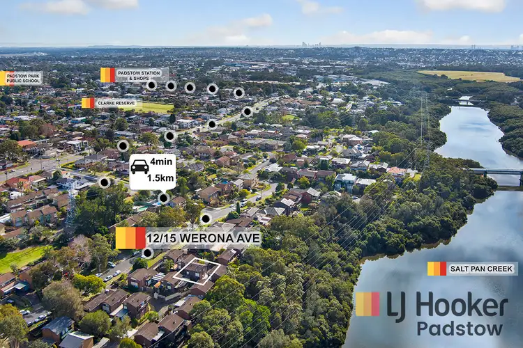 Second view of Homely townhouse listing, 12/15 Werona Avenue, Padstow NSW 2211