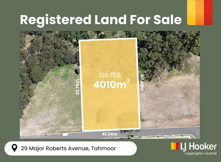 Main view of Homely land listing, 29 Major Roberts Avenue, Tahmoor NSW 2573