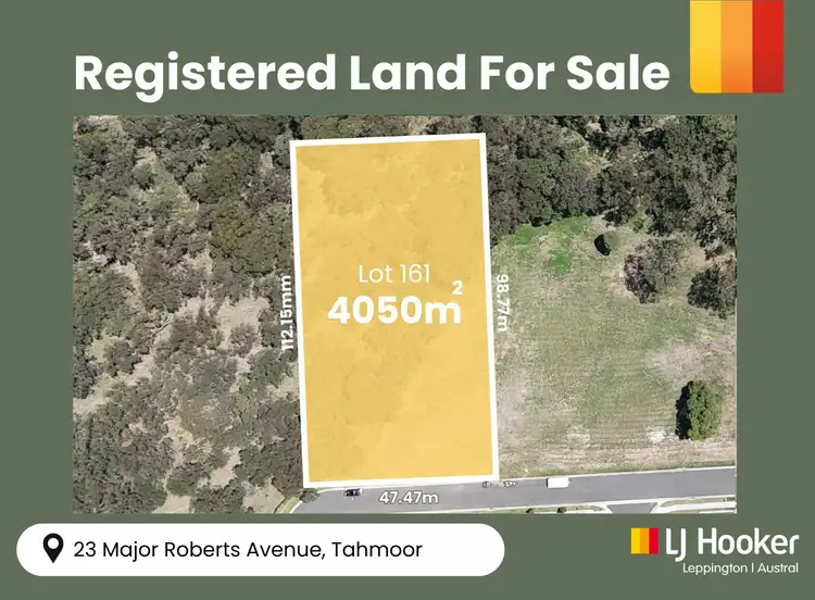 Main view of Homely land listing, 23 Major Roberts Avenue, Tahmoor NSW 2573