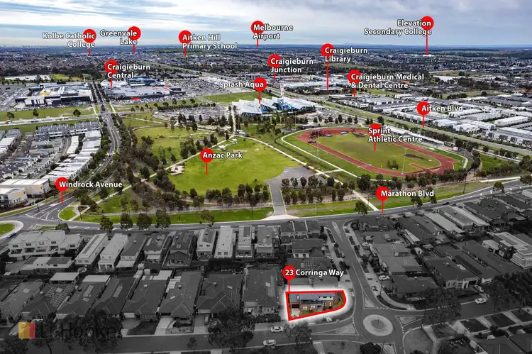 Second view of Homely townhouse listing, 23 Corringa Way, Craigieburn VIC 3064
