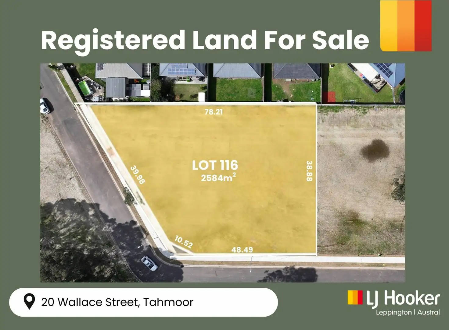 Main view of Homely land listing, 20 (Lot 11 Wallace Street, Tahmoor NSW 2573