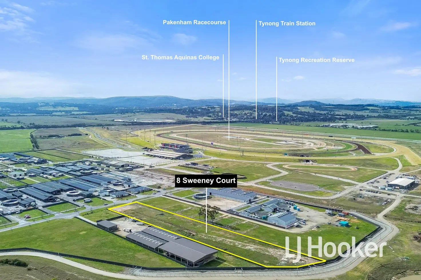 Main view of Homely land listing, 8 Sweeney Court, Tynong VIC 3813