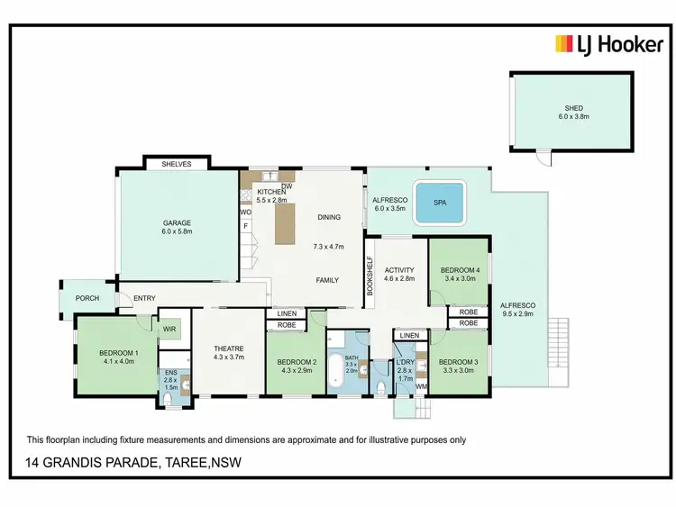 Fourth view of Homely house listing, 14 Grandis Parade, Taree NSW 2430