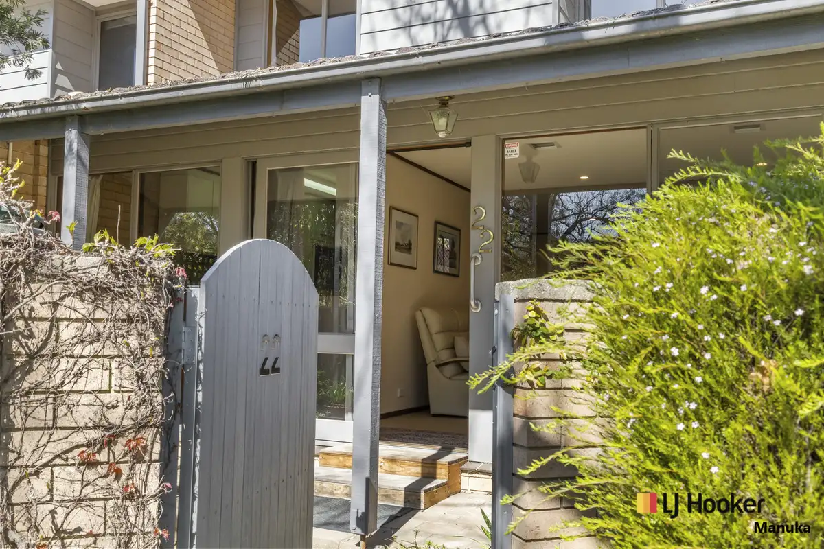 Main view of Homely townhouse listing, 22/36 Gosse Street, Kingston ACT 2604