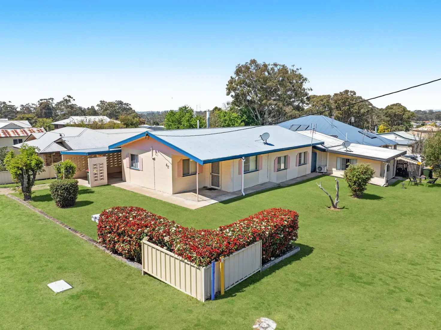 Main view of Homely semi-detached listing, 42 Glen Road, Warwick QLD 4370