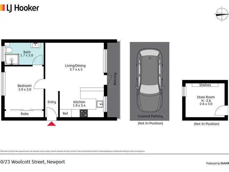 Fourth view of Homely apartment listing, 20/23 Woolcott Street, Newport NSW 2106