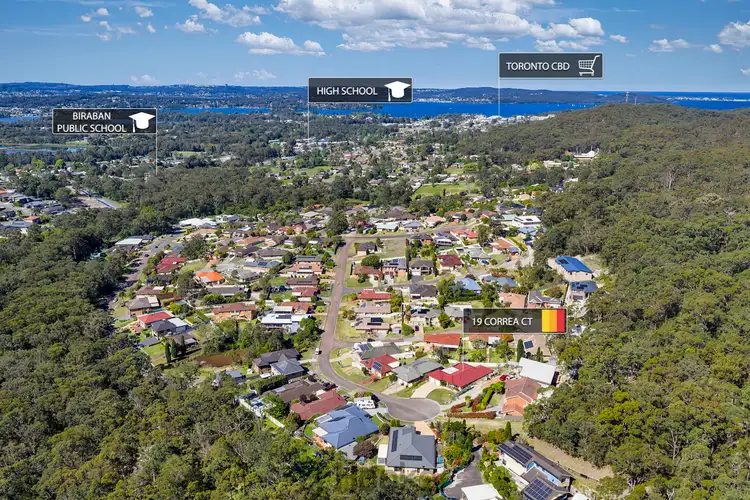 Second view of Homely house listing, 19 Correa Court, Toronto NSW 2283