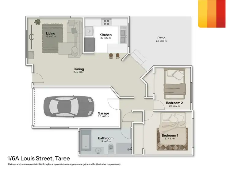Fourth view of Homely unit listing, Unit 1/6A Louis Street, Taree NSW 2430