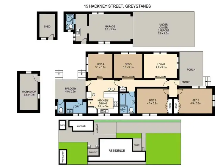 Fifth view of Homely house listing, 15 HACKNEY STREET, Greystanes NSW 2145