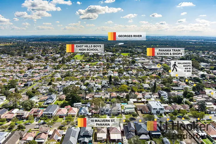 Second view of Homely house listing, 18 Malvern Street, Panania NSW 2213