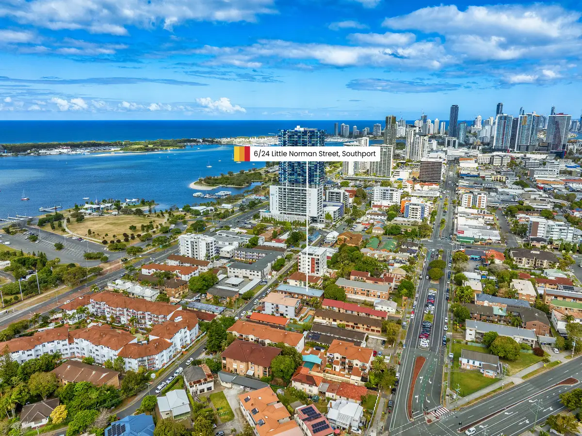 Main view of Homely unit listing, 6/24 Little Norman Street, Southport QLD 4215