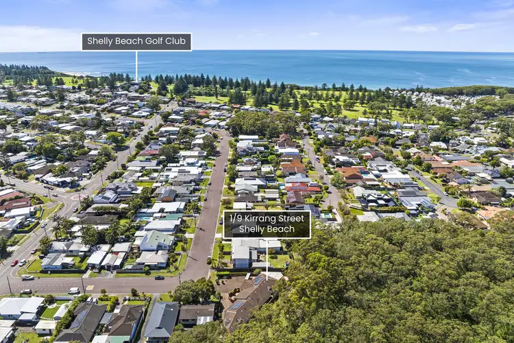 Second view of Homely villa listing, 1/9 Kirrang Street, Shelly Beach NSW 2261
