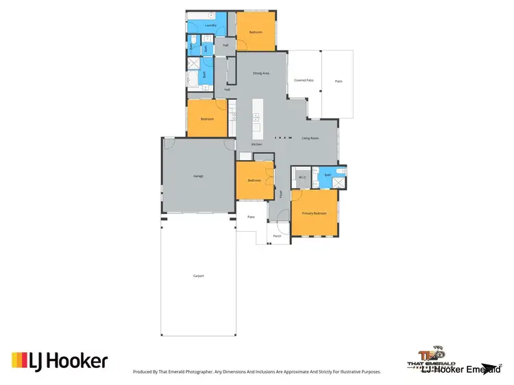 Third view of Homely house listing, 3 Desgrand Street, Emerald QLD 4720
