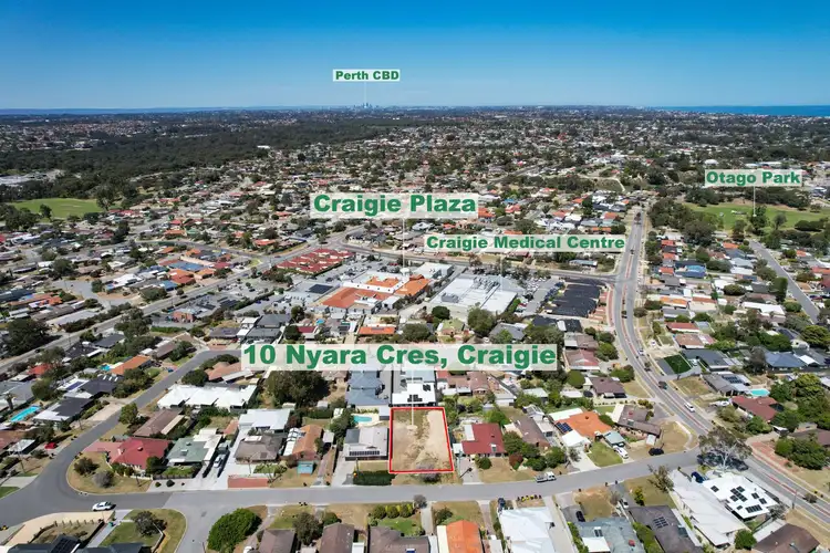 Second view of Homely land listing, 10B Nyara Crs, Craigie WA 6025