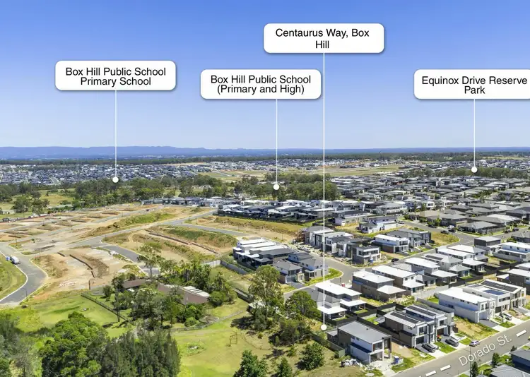 Second view of Homely land listing, , Centaurus Way, Box Hill NSW 2765