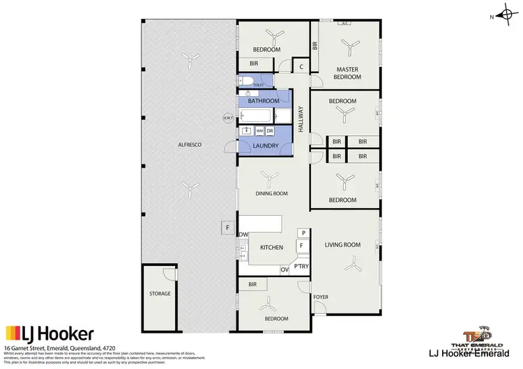 Fourth view of Homely house listing, 16 Garnet Street, Emerald QLD 4720