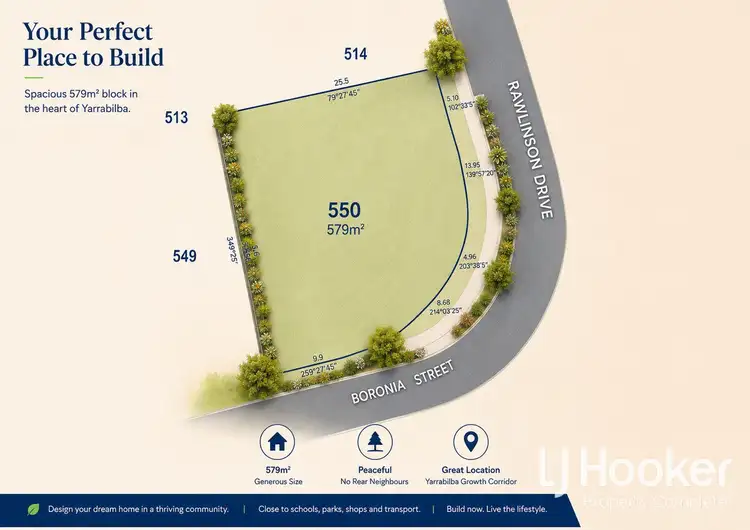 Lot 550/ CNR Rawlinson Drive and Boronia Street, Yarrabilba QLD 4207