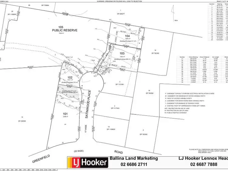 Fourth view of Homely land listing, 101/ Satinwood Place, Lennox Head NSW 2478