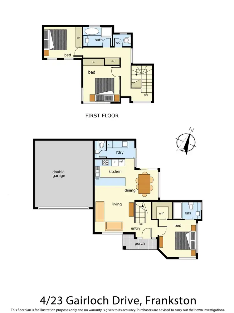 Fifth view of Homely townhouse listing, Unit 4/23 Gairloch Avenue, Frankston VIC 3199