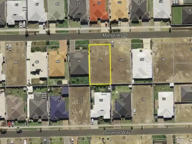 Third view of Homely land listing, 52 Marseilles Drive, Yalyalup WA 6280