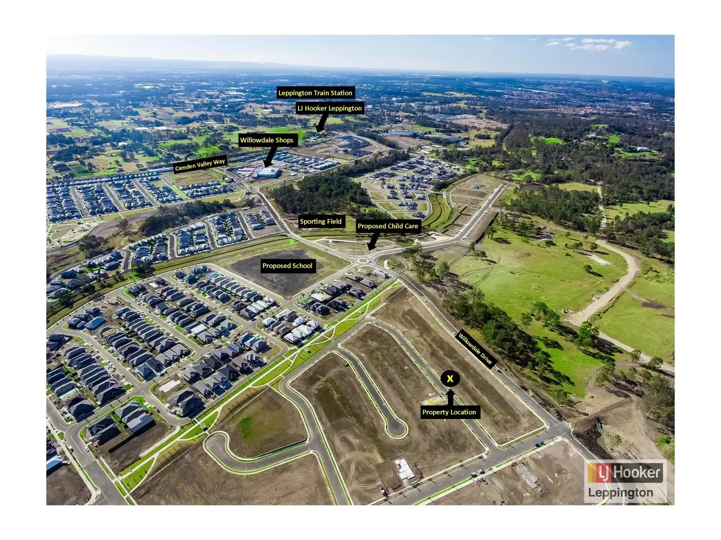 Main view of Homely land listing, 41 Brooklime Crescent, Denham Court NSW 2565