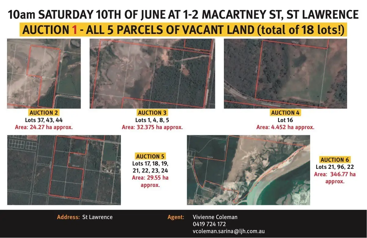 Main view of Homely land listing, Lot Parcel 3/213 Settlement Rd, St Lawrence QLD 4707