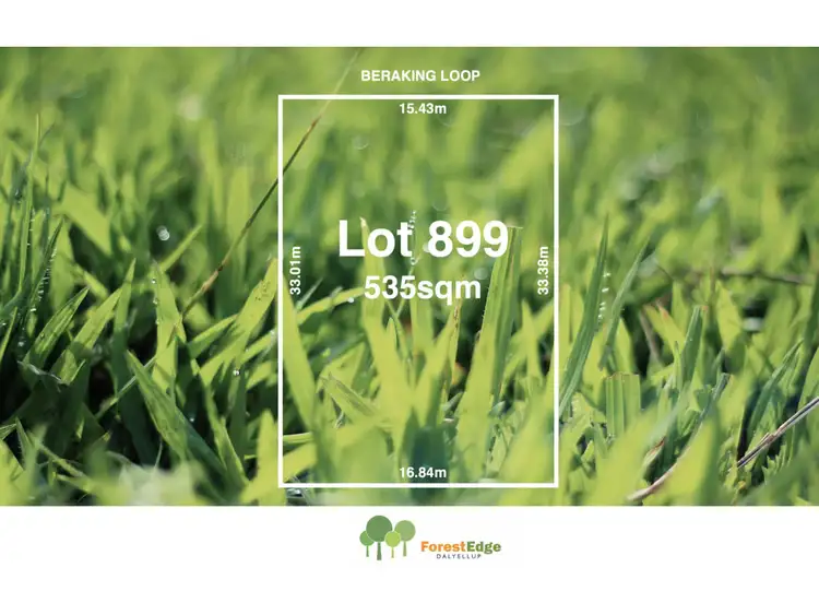 Main view of Homely land listing, Lot 899 Beraking Loop, Dalyellup WA 6230