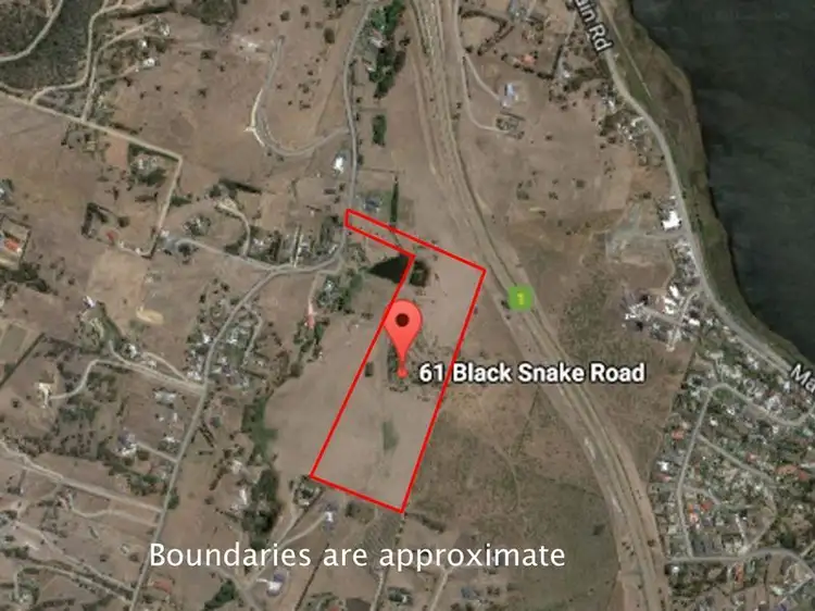 Main view of Homely land listing, 61 Blacksnake Road, Granton TAS 7030