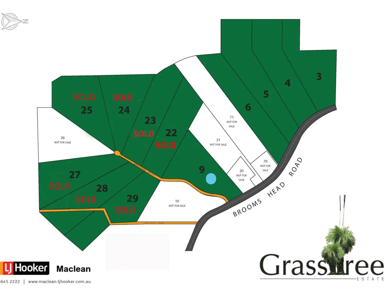Main view of Homely land listing, Lot 9 Grasstree Drive, Taloumbi NSW 2463