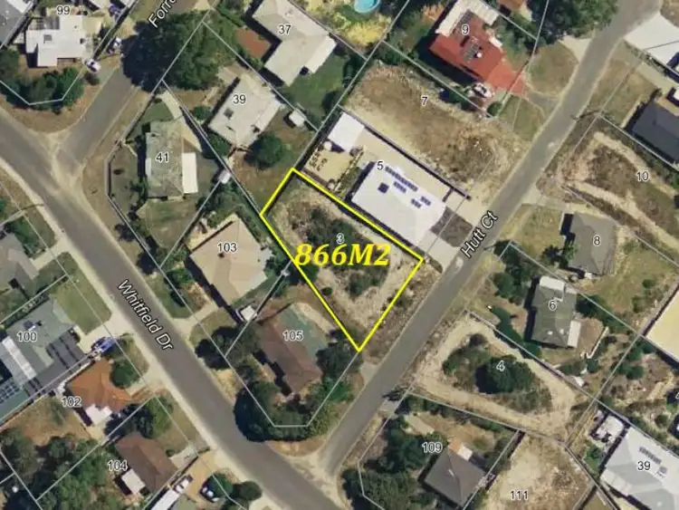 Main view of Homely land listing, 3 Hutt Court, Two Rocks WA 6037