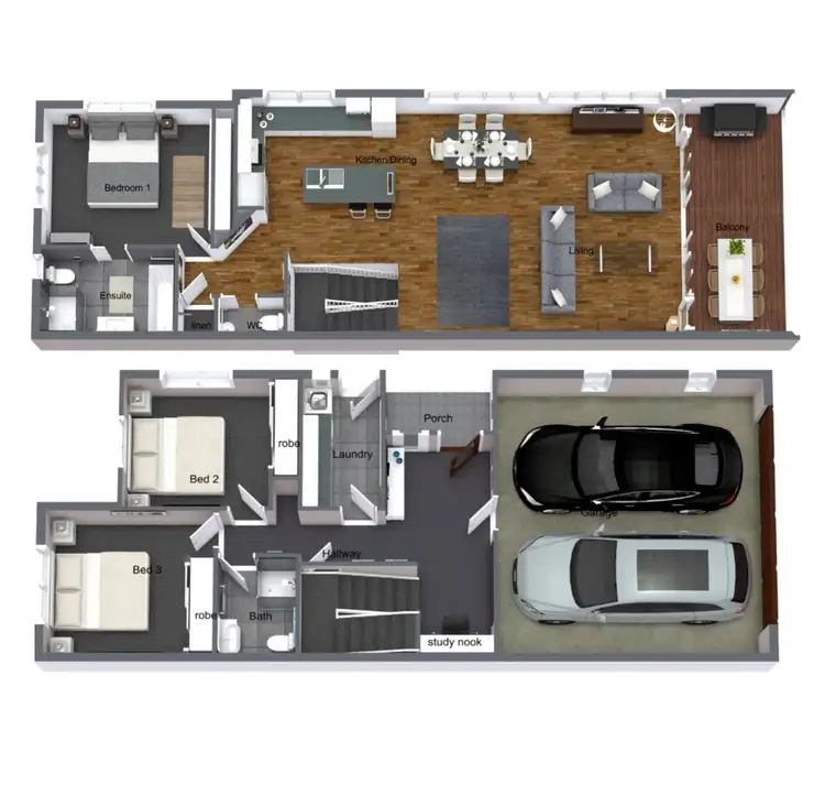 Second view of Homely townhouse listing, 3/10 Byron Street, Lennox Head NSW 2478