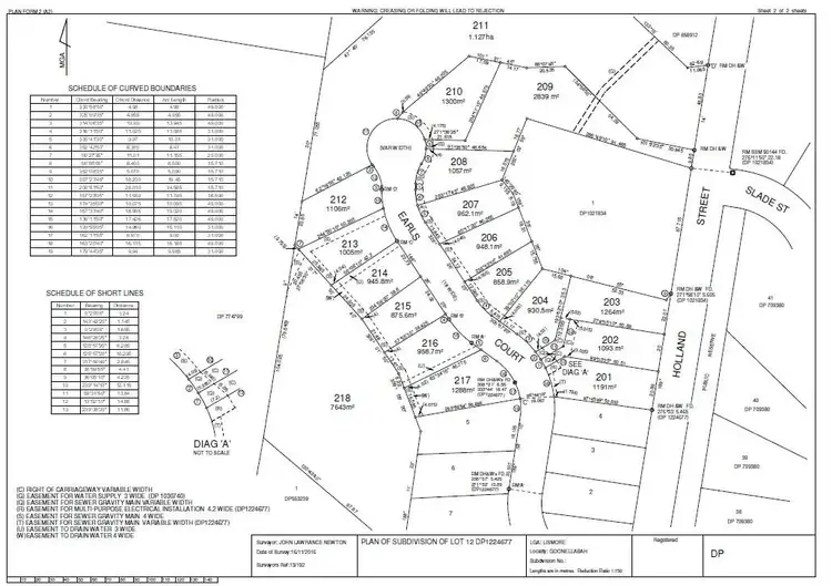 Main view of Homely land listing, 205 Earls Court, Goonellabah NSW 2480