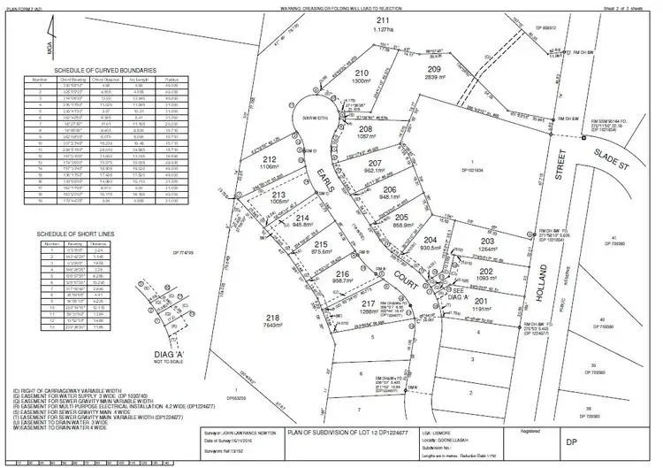 Main view of Homely land listing, 203 Earls Court, Goonellabah NSW 2480