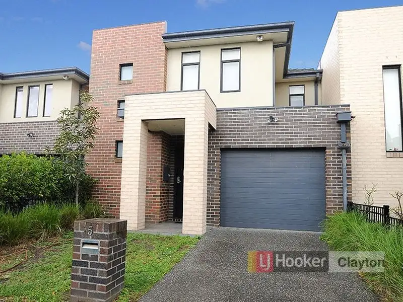 Main view of Homely townhouse listing, 5 Botanic Drive, Clayton South VIC 3169