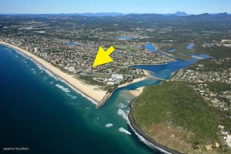 Main view of Homely unit listing, 1/7 Nyrang Avenue, Palm Beach QLD 4221