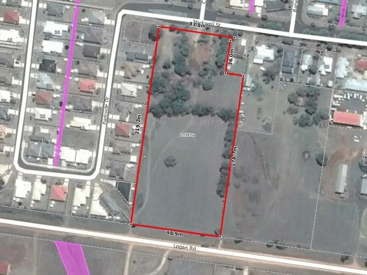 Third view of Homely land listing, 95 Markwell Street, Kingaroy QLD 4610