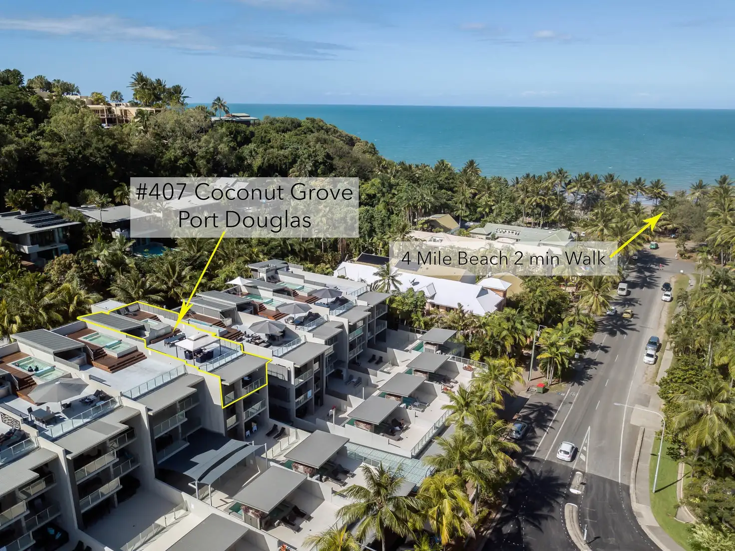 Main view of Homely unit listing, 407 Coconut Grove/56-64 Macrossan Street, Port Douglas QLD 4877