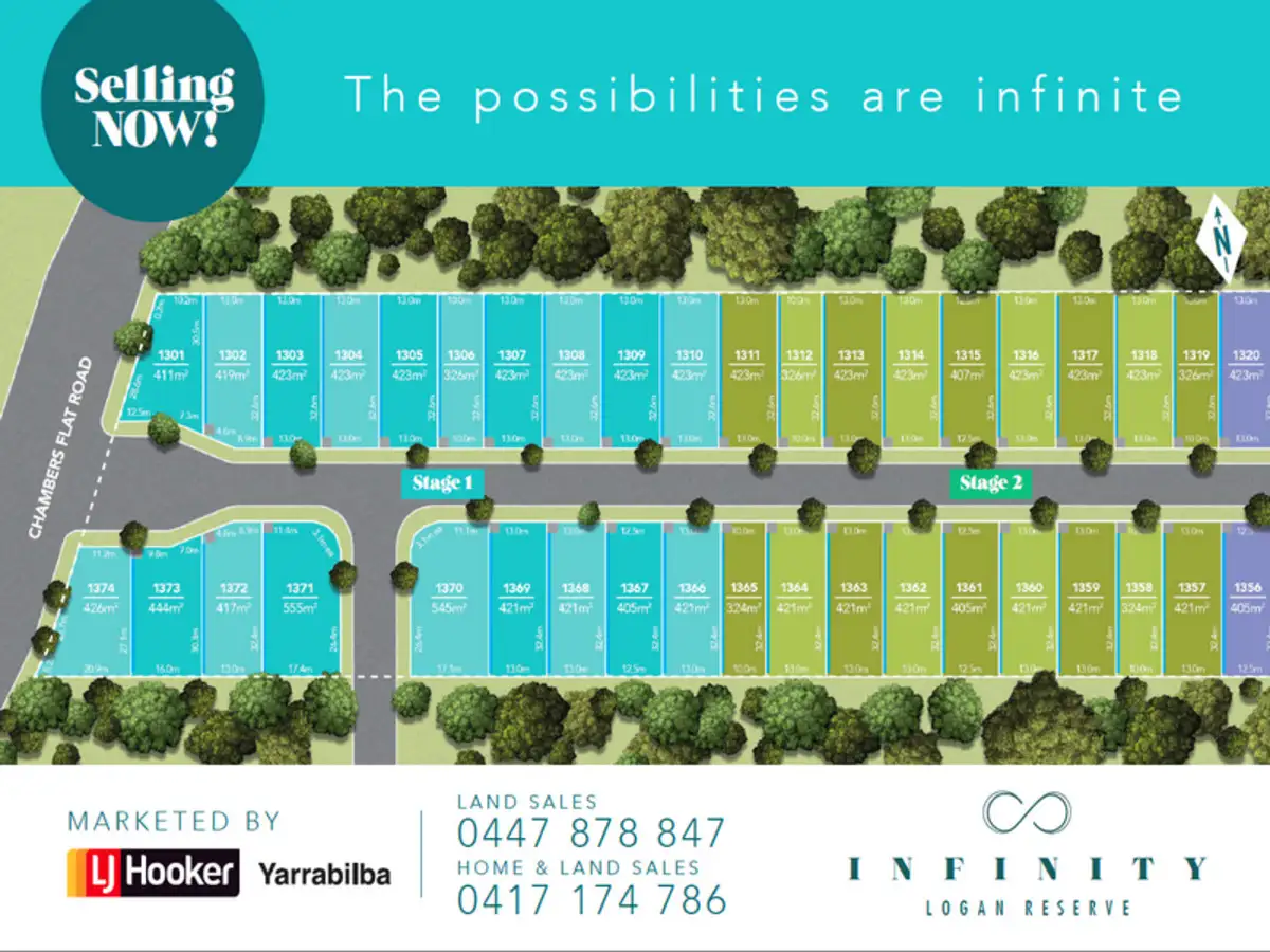 Main view of Homely land listing, Lot 1318/366 Chambers Flat Road, Logan Reserve QLD 4133
