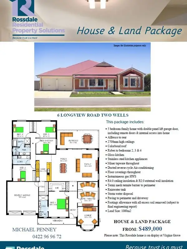 Second view of Homely land listing, 6 Longview Road, Two Wells SA 5501