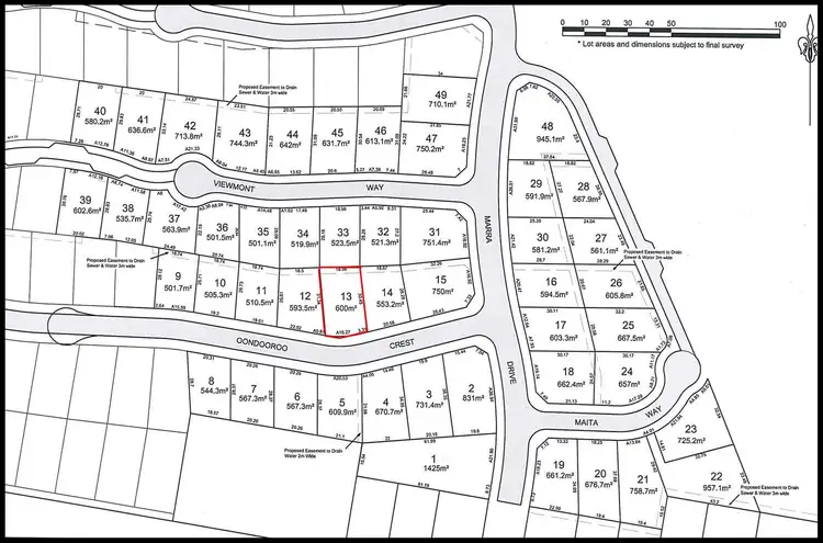 Second view of Homely land listing, 13 Oondooroo Cres, Old Bar NSW 2430