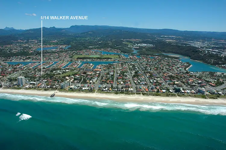 Second view of Homely semi-detached listing, 1/14 Walker Avenue, Palm Beach QLD 4221